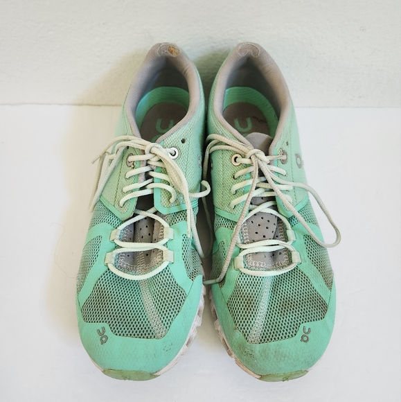 Womens On Cloud Running Yoga Shoes Mint Green size 7.5 - Picture 3 of 11